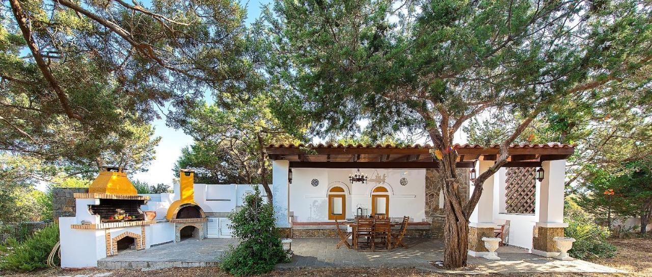 Beachfront Villa Rhodes Seashell Gennadi Extérieur photo