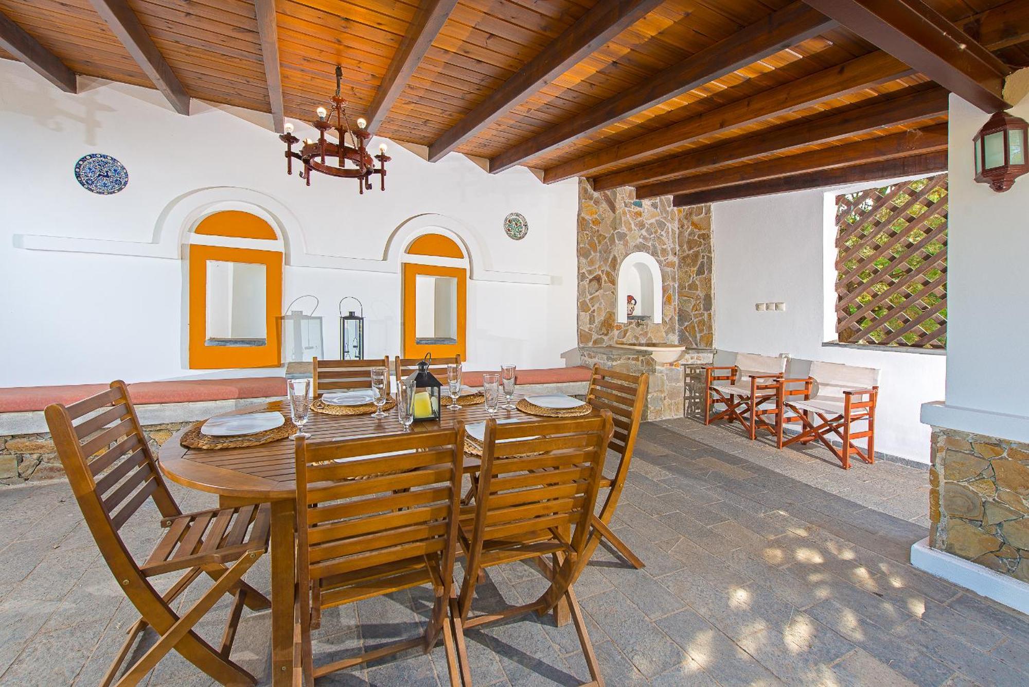 Beachfront Villa Rhodes Seashell Gennadi Extérieur photo